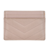 Saint Laurent Cassandre Matelassé Card Holder, back view